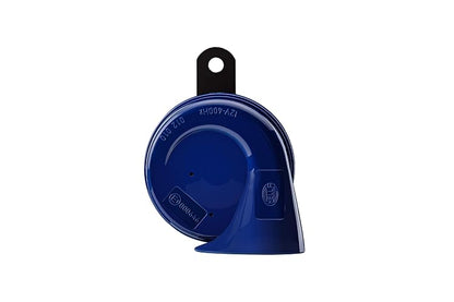 HELLA Claxon/Bocina de caracol AZUL 400/500Hz (012010801) Para Auto/Vehiculo/Automóvil/Carro, SUV/Camioneta, Motocicleta, Camión, Universal.