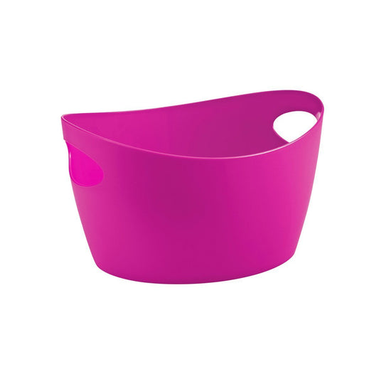 Koziol Bottichelli L Tamaño Grande 15 L/4 GAL, Almacenamiento y organización, Rosado, 1