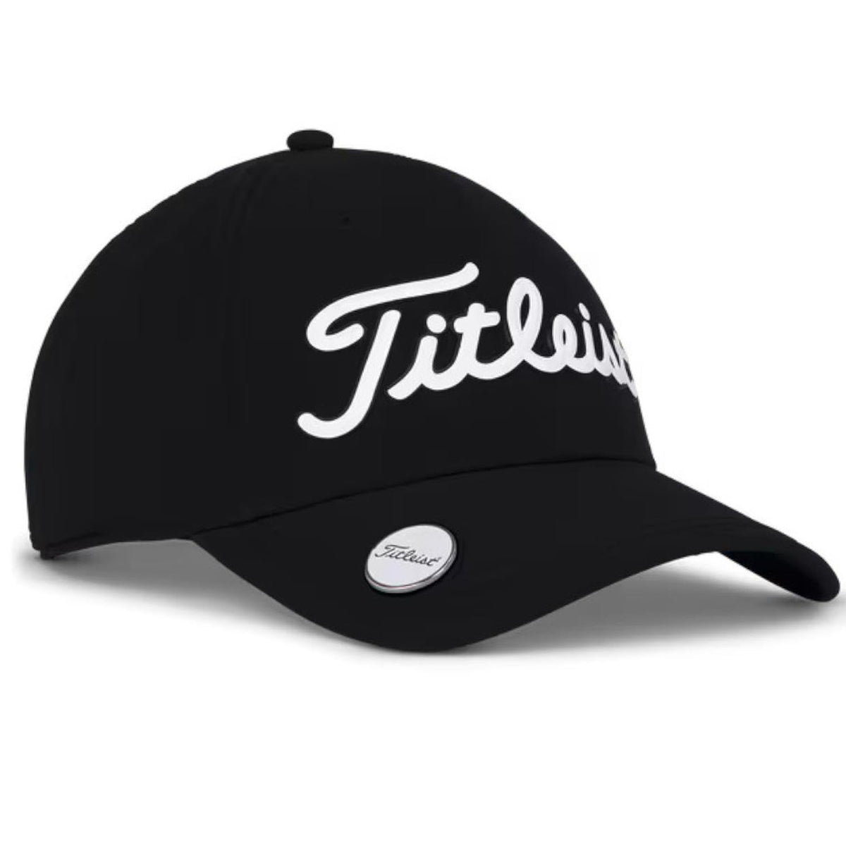 Titleist Golf Players 2025 - Sombrero marcador de pelota - Talla Única - Negro - Blanco
