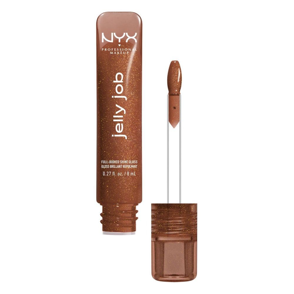 NYX Professional Makeup Jelly Job Gloss, Brillo Labial Efecto Jelly - Bling Me Jelly