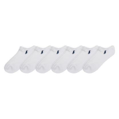 Polo Ralph Lauren Calcetines de Corte Bajo con Amortiguación Mujer - 9-11 - Blanco
