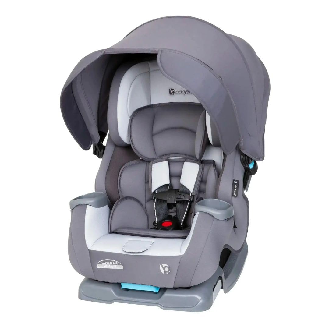 Baby Trend Cover Me Asiento Convertible de Automóvil 4 en 1 de 1.8 a 45.4 kg, Toldo Ajustable Integrado con Protección Solar UPF 50+, Vespa