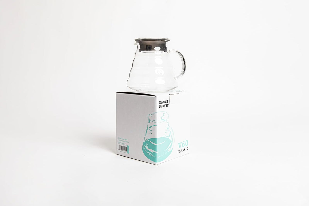 Hario V60 Range XGS-60TB Jarra para Café o Té, 600 ml, Transparente