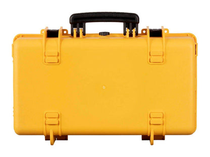 Monoprice - Funda Rígida Resistente A La Intemperie, 55,88 X 35,56 X 20,32 Cm, Color Amarillo Con Espuma Personalizable, A Prueba De Golpes, Ip67.