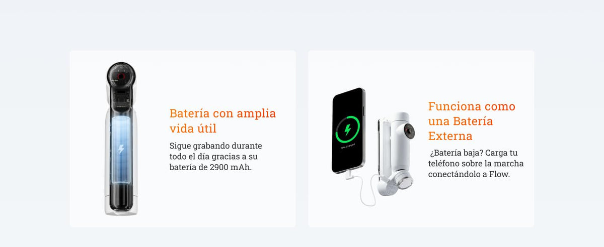 Insta360 Flow 2 AI Tracker Bundle - Gris Piedra