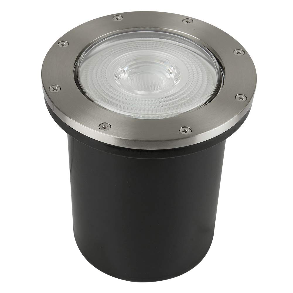 Tecnolite - Lámpara de Piso Empotrable Ideal Zona Costera, Potencia Máx. 90 W, Base E27, IP65, No incluye foco