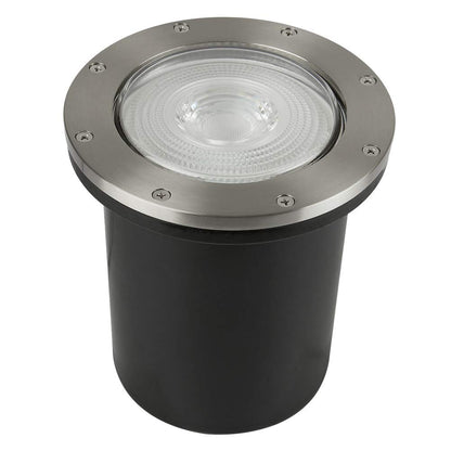 Tecnolite - Lámpara de Piso Empotrable Ideal Zona Costera, Potencia Máx. 90 W, Base E27, IP65, No incluye foco