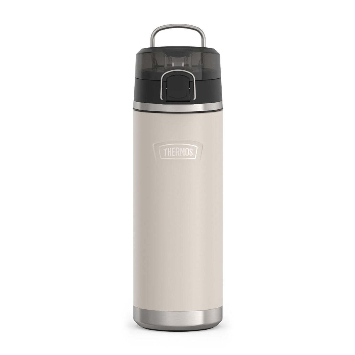 Thermos Icon Series Botella de Agua de Acero Inoxidable 24 oz - 0.7 Litros - Arenisca