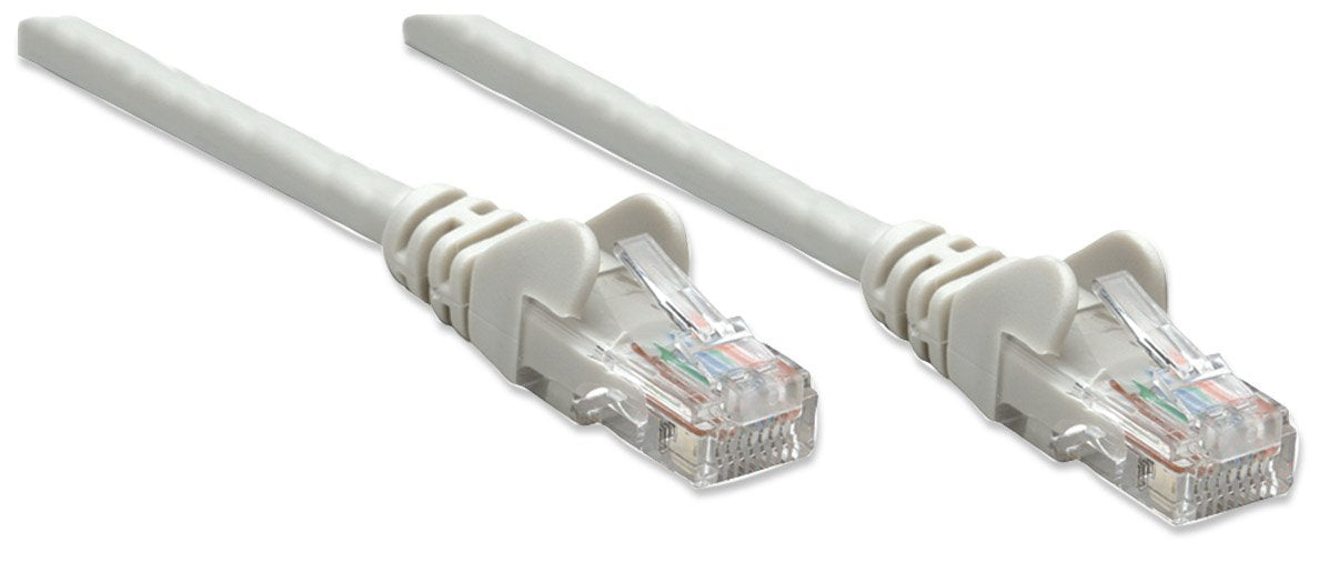Intellinet Cat5E CB-447 - Cable Conexión de Red Ethernet, 30.0 m (100 ft), Gris (Grey)