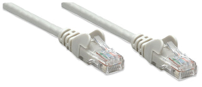 Intellinet Cat5E CB-447 - Cable Conexión de Red Ethernet, 30.0 m (100 ft), Gris (Grey)