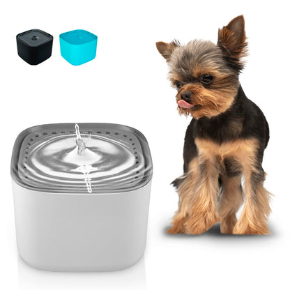 Fancy Pets Bebedero Automático para Perro y Gato, 3 L - Blanco
