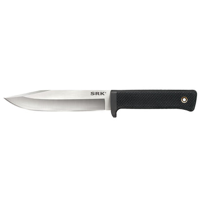 Cold Steel SRK Survival Rescue Cuchillo de hoja fija con funda Secure-Ex – Cuchillo estándar de los sellos de la marina, ideal para aplicaciones tácticas, al aire última intervensión, caza y supervivencia