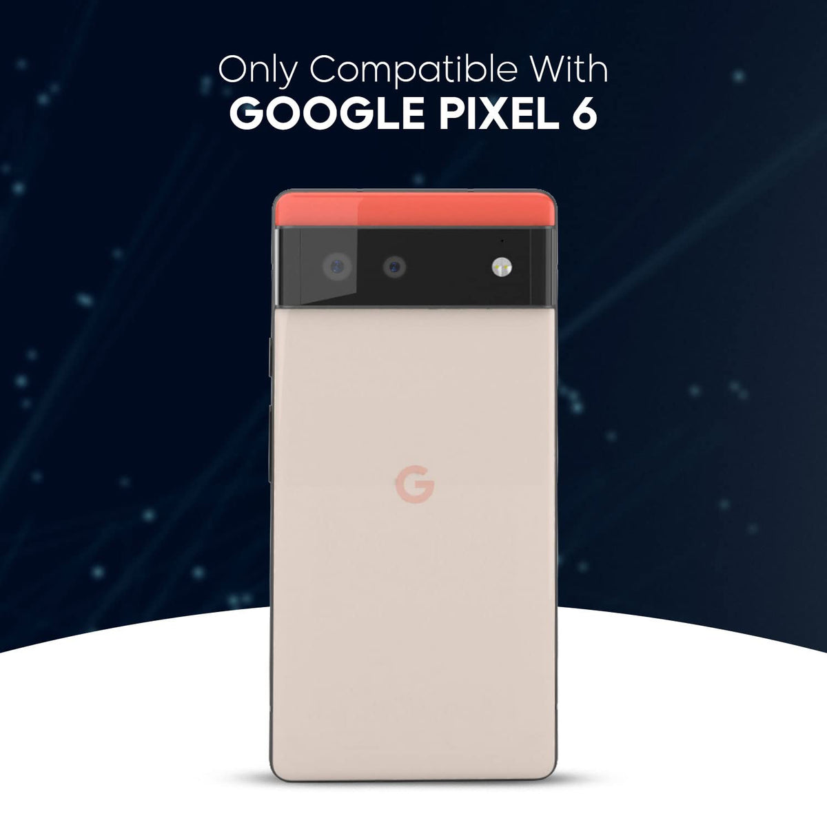 Case-Mate - Serie Tough - Funda para Google Pixel 6 - Delgada - Protección contra caídas de 10 pies - Transparente