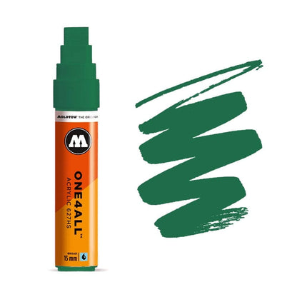 Molotow ONE4ALL Pintura Acrílica de Refill, Verde Universes Green, 180 ml - 15 mm - Verde (Mister Green)
