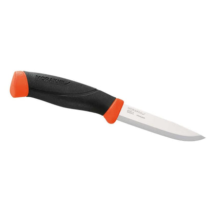 Morakniv Companion - Cuchillo para Exteriores de Hoja Fija con Hoja de Acero Inoxidable Sandvik, 10.41 cm