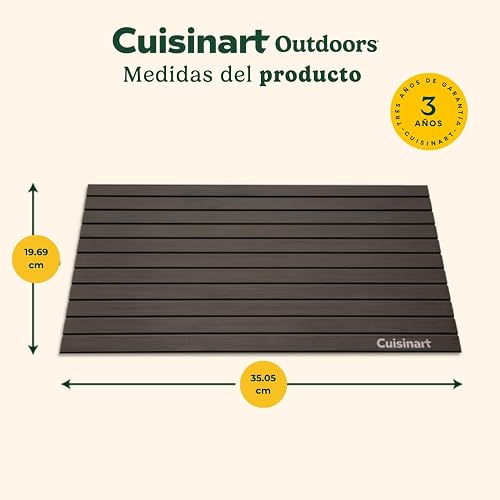 Cuisinart Tabla para Descongelar Alimentos Aluminio Antiadherente | Tabla de aluminio de alta conductividad para descongelar rápido sin electricidad, conservando sabor y textura