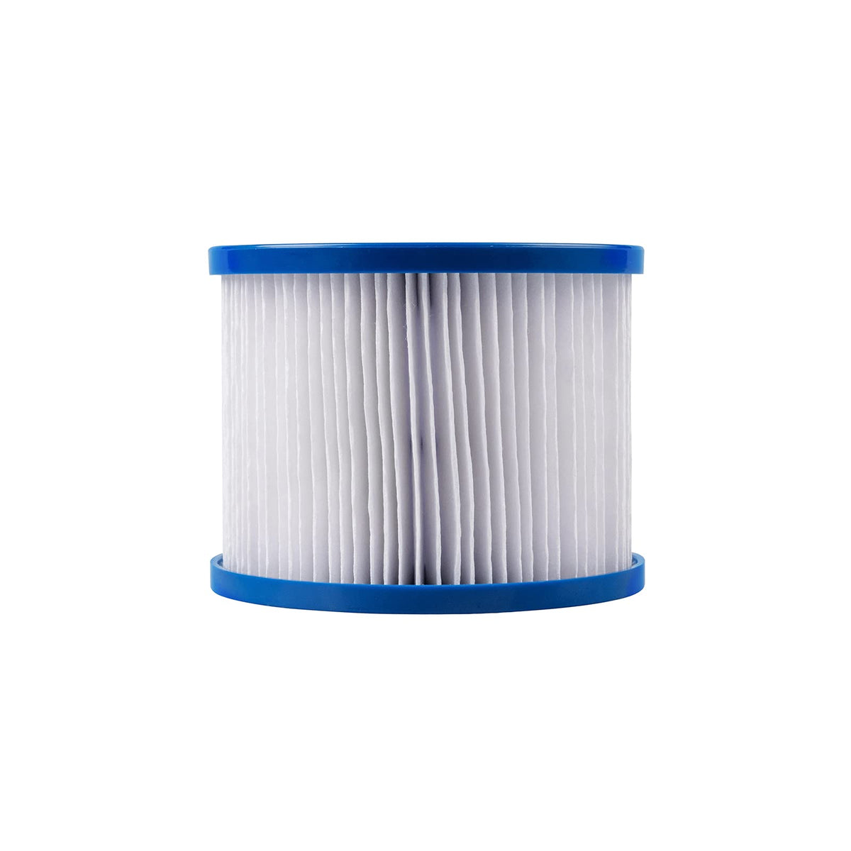 AquaSpa - 4 Cartuchos de Repuesto para Filtro de Tina de hidromasaje para Piscina, SPA, Tipo PM_SPA-P154_Gris/Negro/Blanco/Vino, Papel de Filtro Blanco Plegable para Muchos Modelos de Piscina de