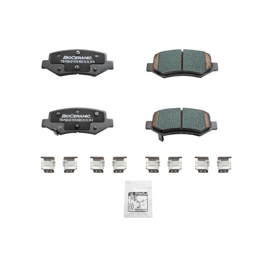 BALATAS PARA FRENO DE DISCO FORMULA CERAMIC LOWMET TRASERA 95X3-F578 PARA CHEVROLET GROOVE LT 1.5L L4 2022-2024