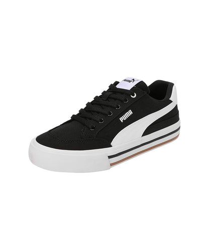 Puma Court Classic Vulc FS Tenis Unisex - 28.0 cm - Negro y Blanco