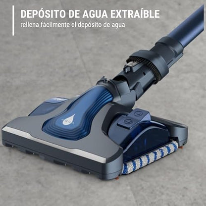 Rowenta Cabezal para Aspiradora X-Force Aqua Head ZR009600 | Accesorio para trapear mientras aspira, ahorra tiempo, incluye 2 paños, compatible con X-force 12.60/14.60/15.60/9.80