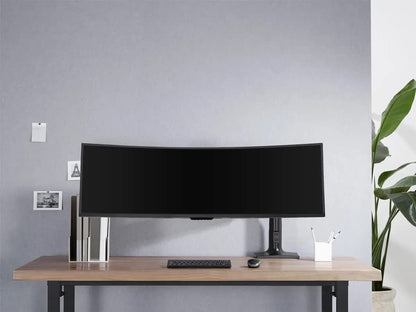 Monoprice Workstream Collection Workstream Collection - Soporte de Escritorio Ajustable con Resorte de Gas para Pantalla de 32~49 Pulgadas
