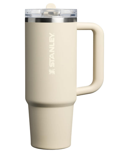 Stanley Quencher ProTour Vaso Térmico con Popote Abatible - 30 Ounces - Almendra tostada