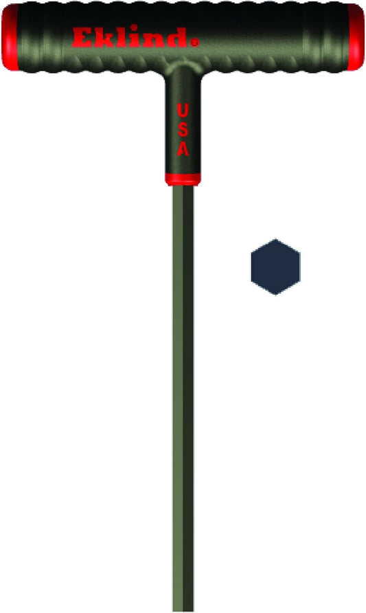 Eklind Power - Llave hexagonal con mango en T, llaves hexagonales Power-T/brazo 22.86 cm, 0.55 cm