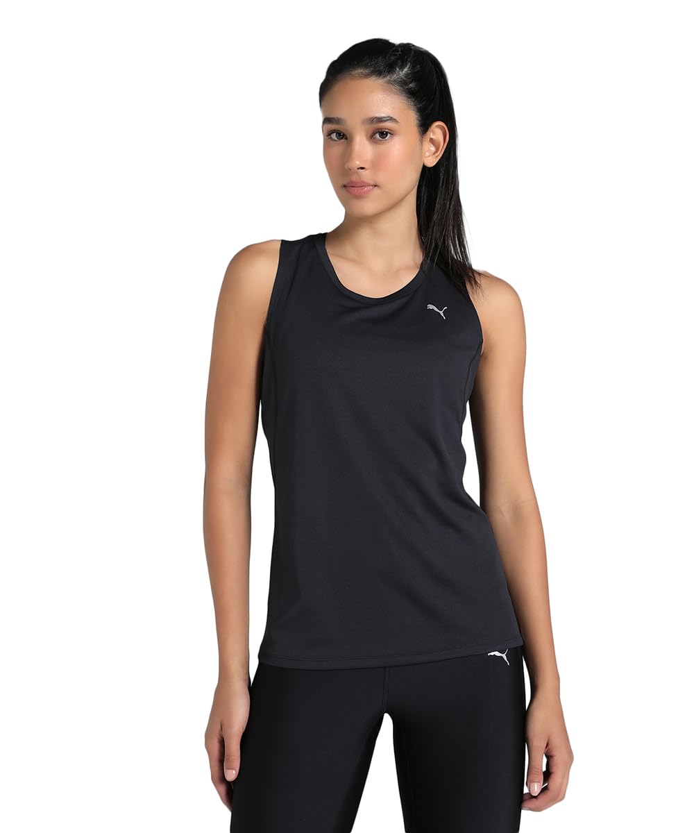 PUMA Run Velocity Tank Playera sin Mangas para Correr - 2XS - Negro