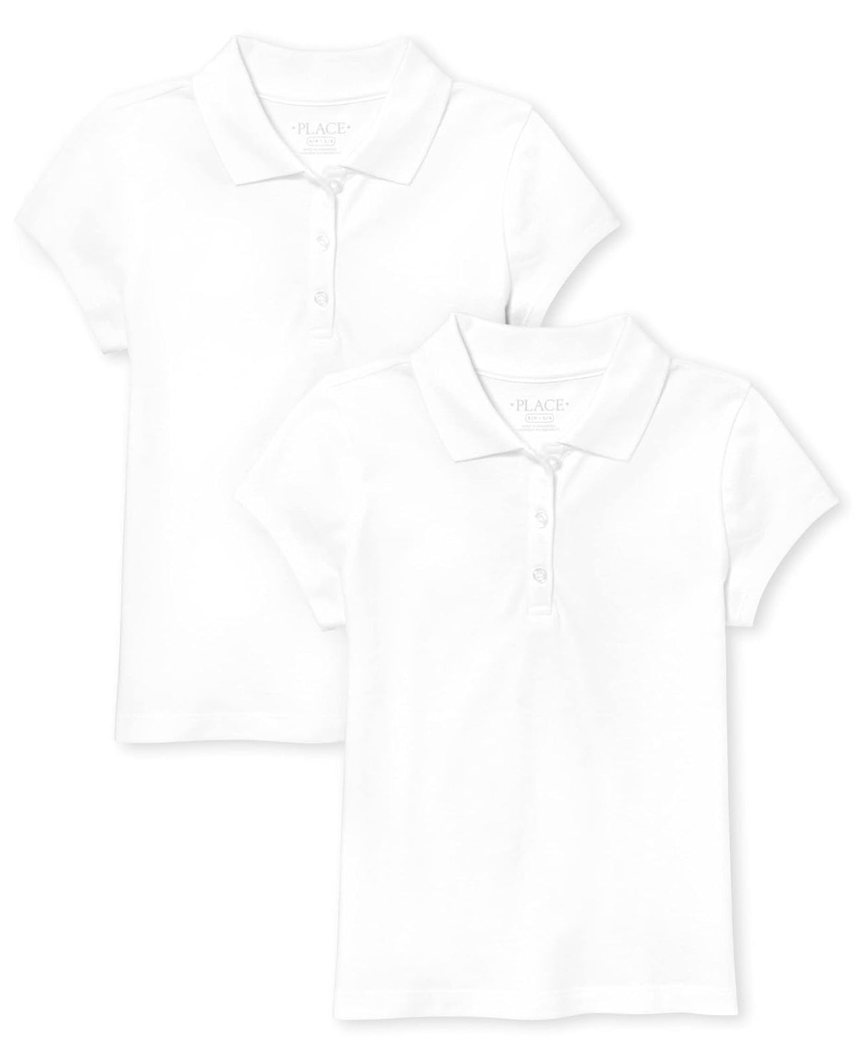 The Children's Place Polo de piqué Uniforme para niña