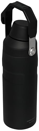 Stanley IceFlow™ - Botella de flujo rápido, 473 ml, negro