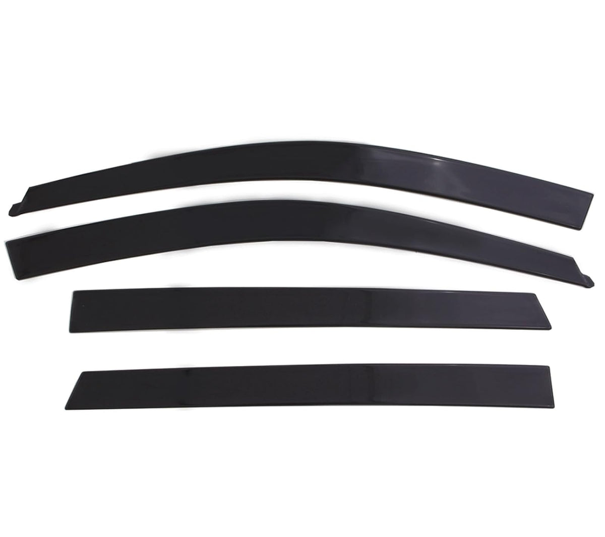 Auto Ventshade 94805 Deflectores de Ventana Lateral, Humo de 4 Piezas de Perfil bajo., Humo