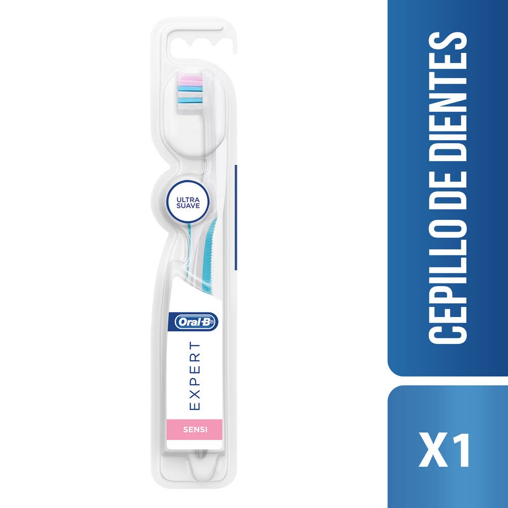 Oral-B Cepillo De Dientes Cerdas Extra Suaves Expert Sensi 1 Unidad + Oral-B Hilo Dental Pro-Salud Multibeneficios 50 m