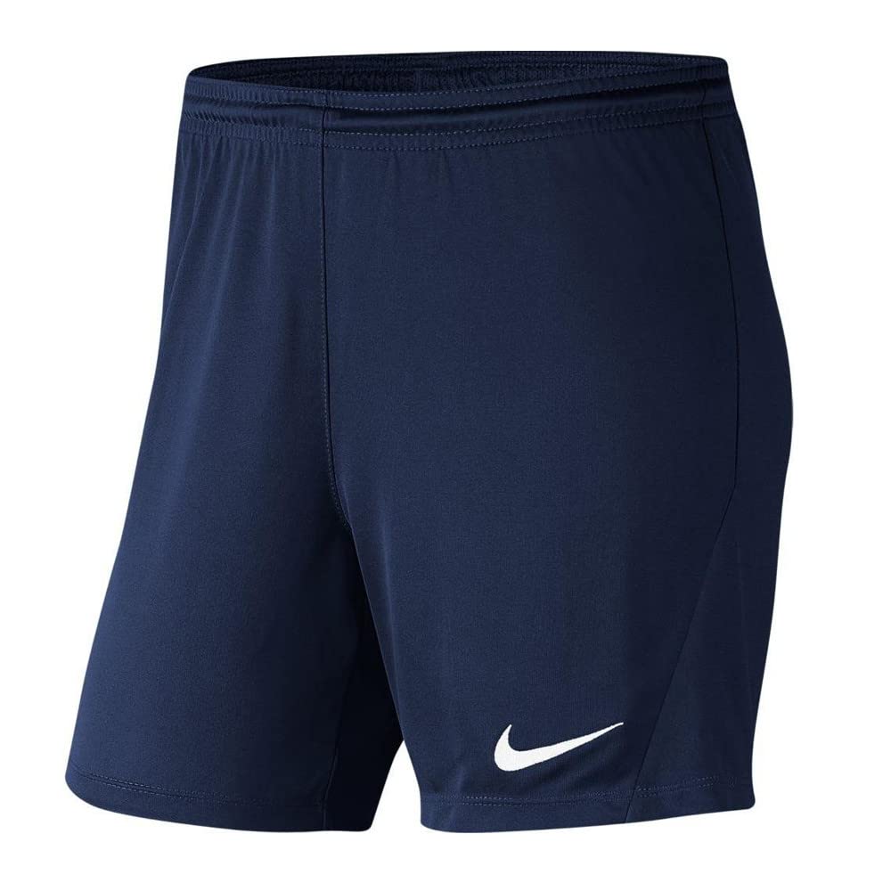 Nike Park III Pantalones Cortos Mujer - G - Midnight Navy - White