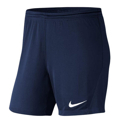 Nike Park III Pantalones Cortos Mujer - G - Midnight Navy - White