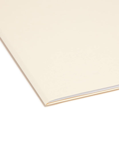 Smead File Folder, 1/3-Cut Tab, Assorted Position, Letter Size, Manila, 24 per Pack (11928)