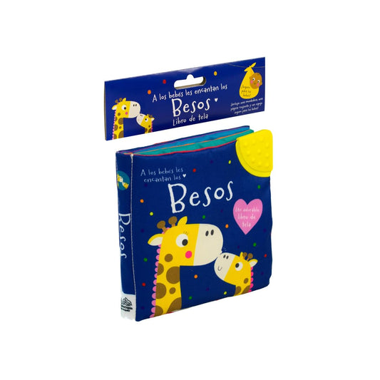 Libro de Tela para Bebés: A los Bebés Les Encantan los Besos
