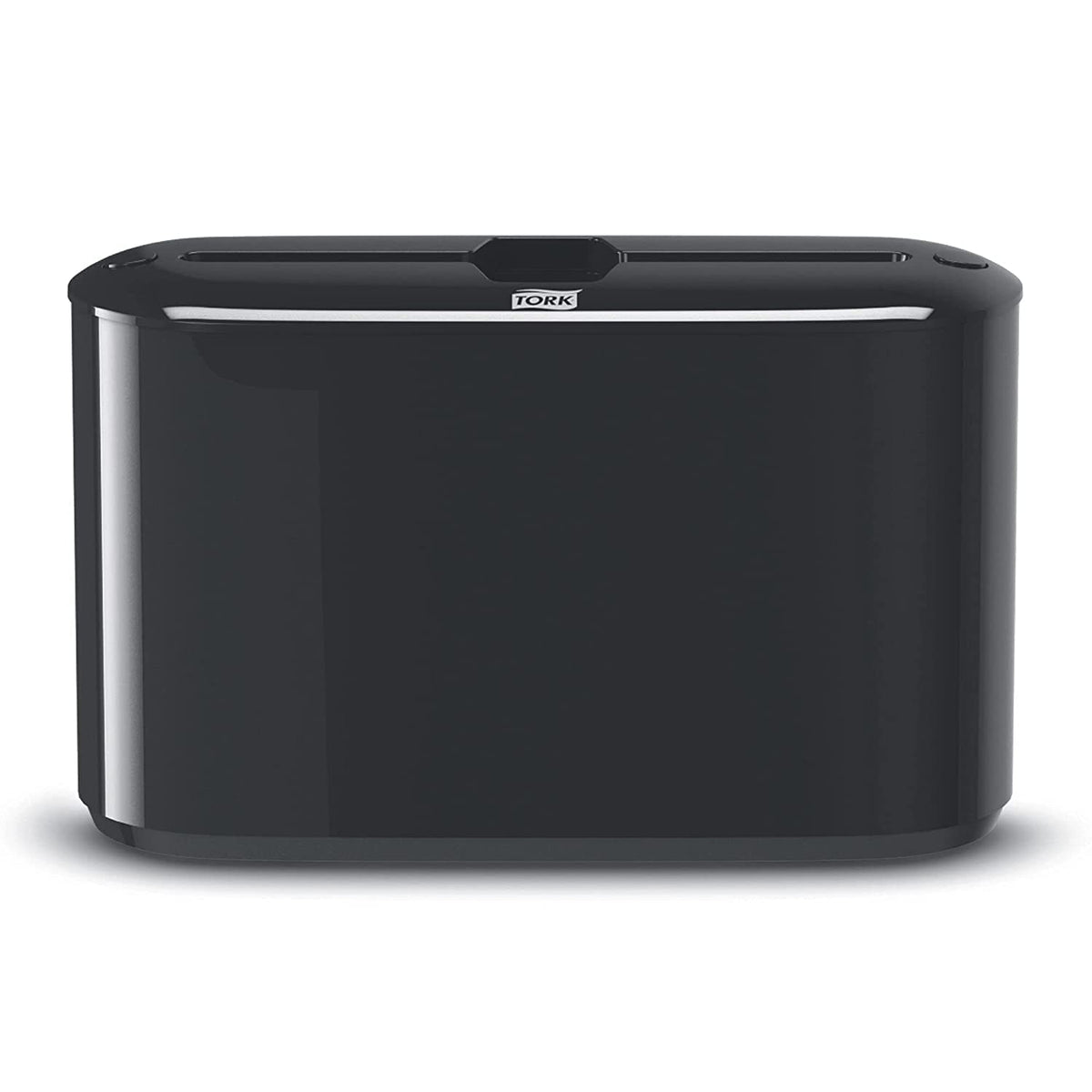Tork Xpress 302028 Dispensador de Toallas de Mano, Negro | Dispensación única, compatible con recambios H2, diseño que ahorra espacio