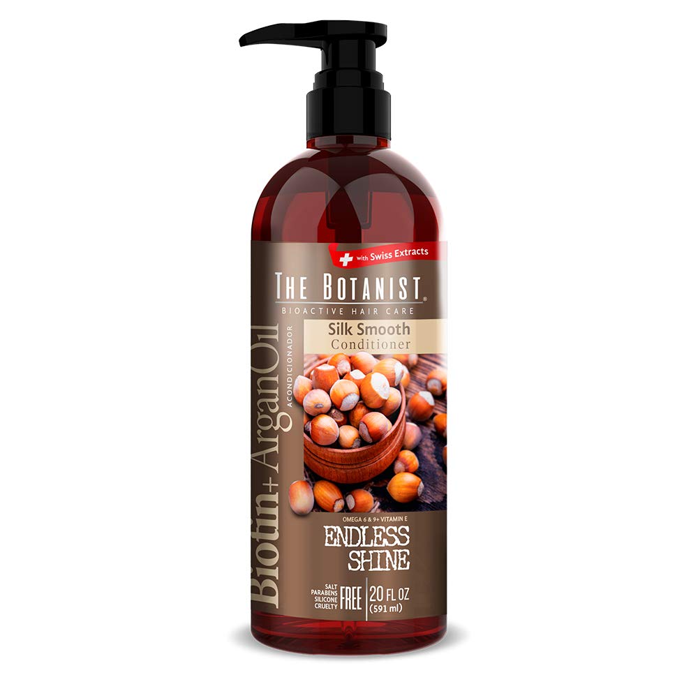 The Botanist Acondicionador Biotin Argani Oil 591 ml + Champú Aceite de Romero 591 ml