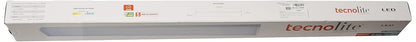 Tecnolite Lámpara LED de Techo para Sobreponer 40W, Luz de Día 6500K, 100-240V, 4000 lm, Blanco, FLCP-LED/002/65/B