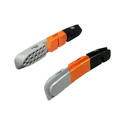 SUNRACE Goma Reemplazable Zapata de Freno BPM96 V 70mm Blister (2 Piezas)