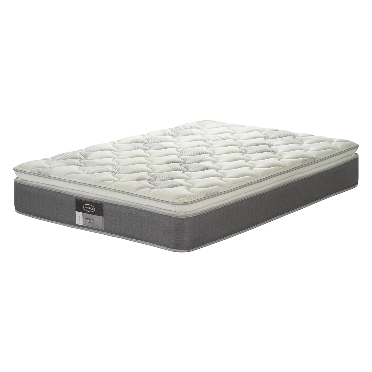Colchón Individual America Mandalay, Resortes Infiniti, Colchoneta Pillow Top, Confort Medio