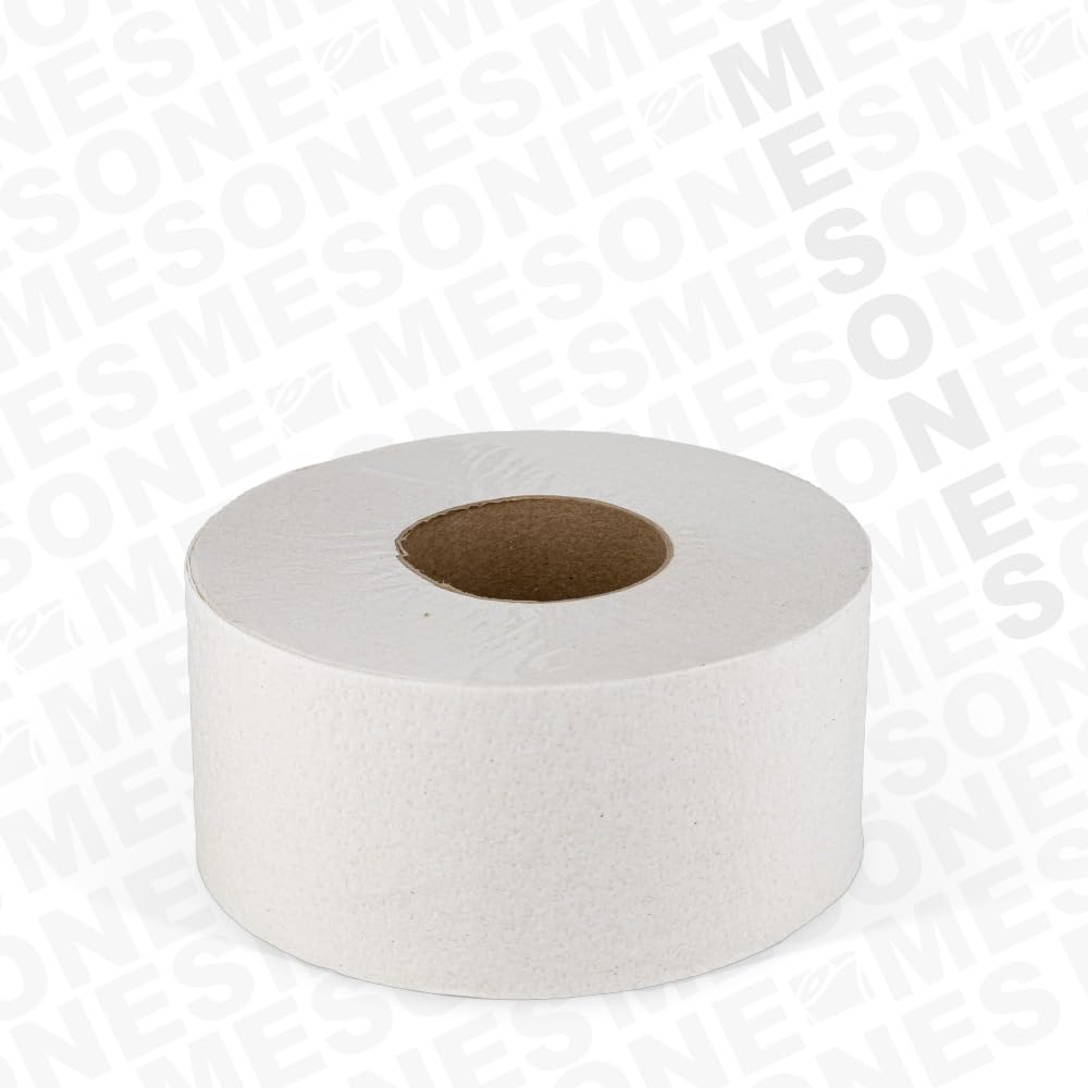 Kimberly-Clark, higienico Jumbo Jr, Marlí, 200 metros,hoja Doble, caja con 12 rollos, color blanco,de 9 cm