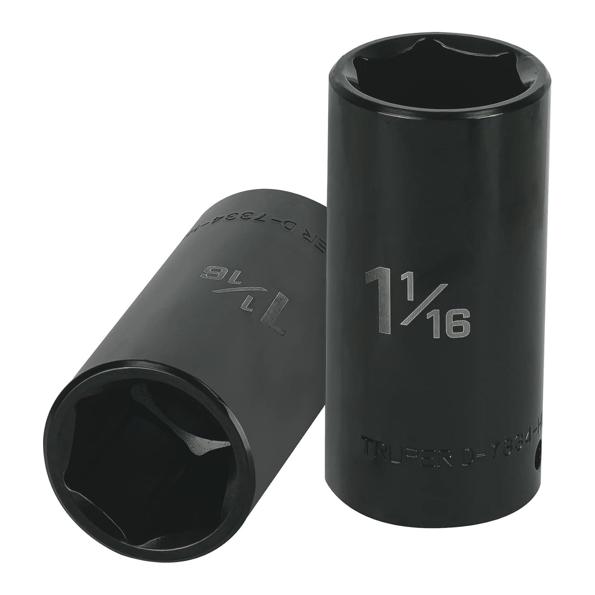 Truper Dado Largo de Impacto 6 Puntas, Cuadro 1/2" - 1 1 - 16"