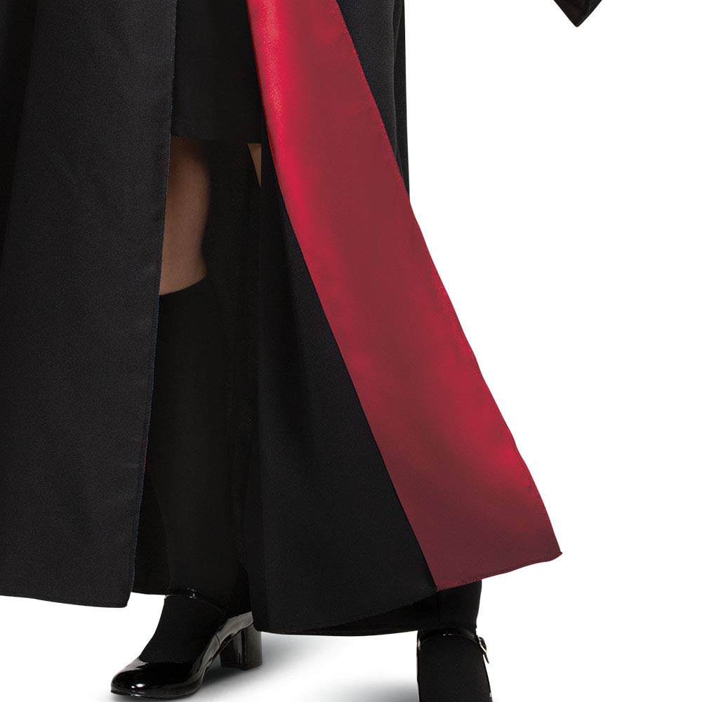 Disguise Harry Potter - Bata de Lujo con temática de casa de Hogwarts para Adultos, Calidad de película, Accesorio de Disfraz, Negro & Rojo, Adult XXL (50-52)