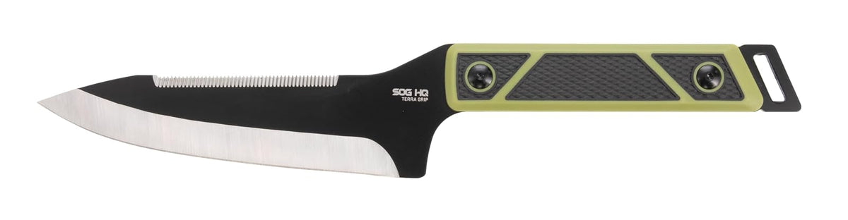 SOG Terragrip Camp Knife/HQ Edition/6.7 pulgadas Blade/Trampa Blister