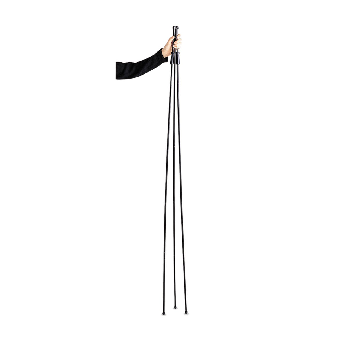 Quartet Tripie Retractil color negro, 162 cm. 29E