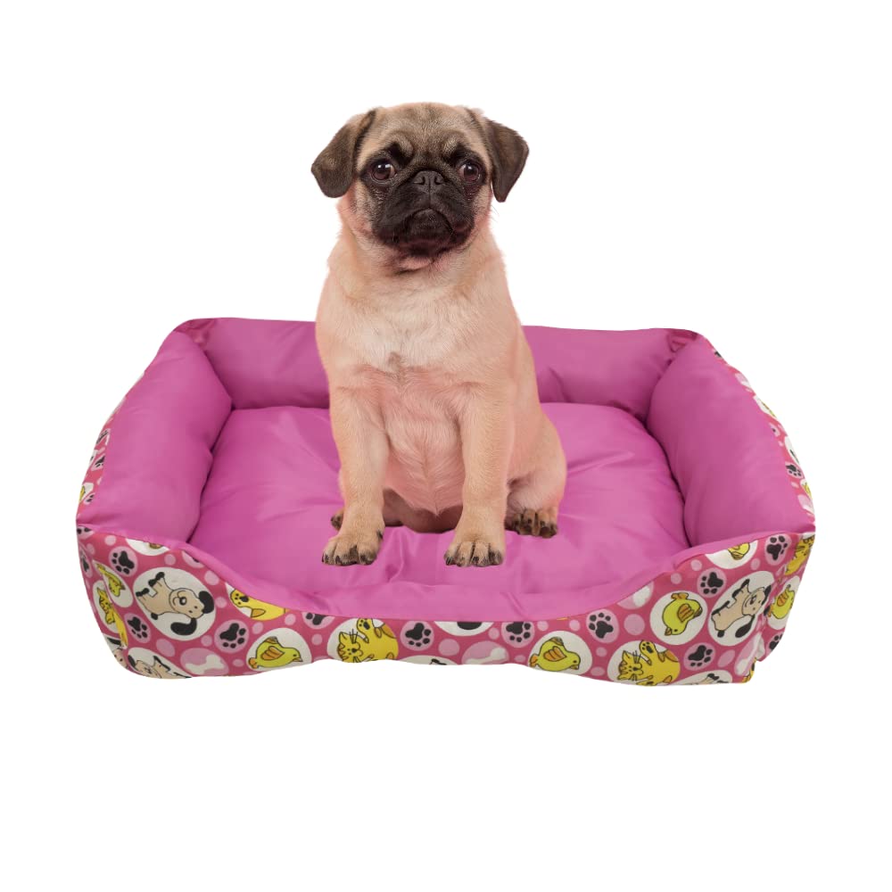 Fancy Pets Cama Fantasy para Perro y Gato - ROSA - Mediana