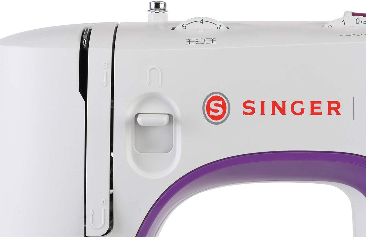 SINGER® M3505 Máquina de Coser Mecánica de 32 Puntadas Ideal Para Costura | Ideal principiantes, panel sencillo manejar, adecuada para proyectos básicos, decorativos y reparaciones cotidianas rápidas