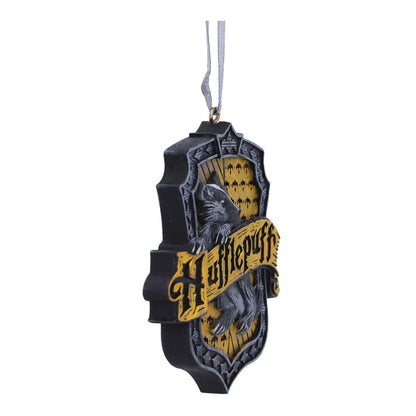 Nemesis Now Harry Potter Hufflepuff - Adorno Colgante con Escudo de Harry Potter, Amarillo, 8 cm