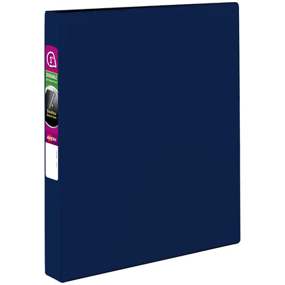 Avery Durable - Carpeta con anilla inclinada, 1 unidad, Azul, 2.54cm (1'')